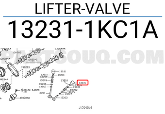Nissan 132311KC1A LIFTER-VALVE