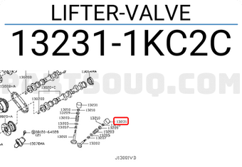 Nissan 132311KC2C LIFTER-VALVE