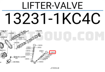 Nissan 132311KC4C LIFTER-VALVE