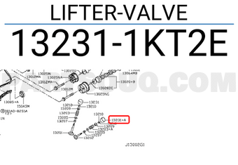 Nissan 132311KT2E LIFTER-VALVE