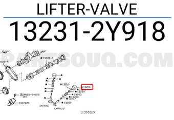 Nissan 132312Y918 LIFTER-VALVE