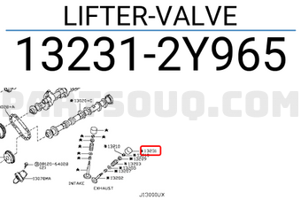 Nissan 132312Y965 LIFTER-VALVE