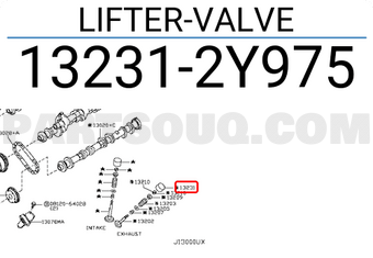 Nissan 132312Y975 LIFTER-VALVE