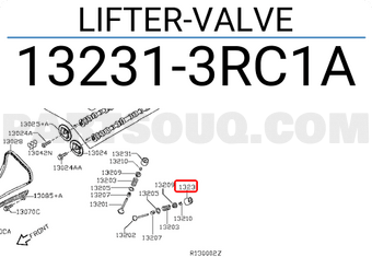 Nissan 132313RC1A LIFTER-VALVE
