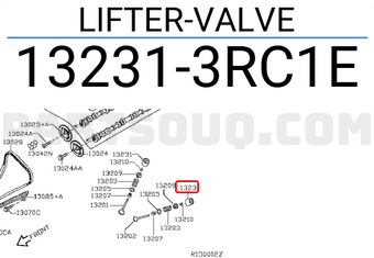 Nissan 132313RC1E LIFTER-VALVE