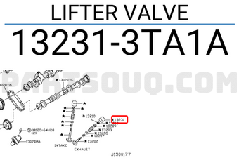 Nissan 132313TA1A LIFTER VALVE