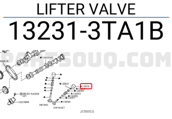 Nissan 132313TA1B LIFTER VALVE