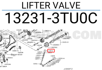 Nissan 132313TU0C LIFTER VALVE