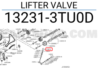 Nissan 132313TU0D LIFTER VALVE