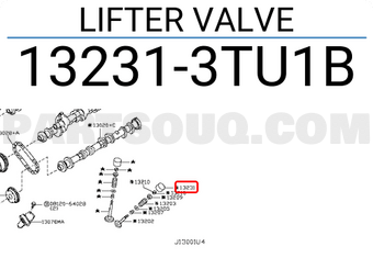 Nissan 132313TU1B LIFTER VALVE