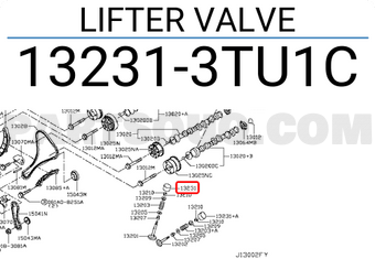 Nissan 132313TU1C LIFTER VALVE
