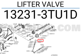 Nissan 132313TU1D LIFTER VALVE
