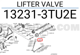 Nissan 132313TU2E LIFTER VALVE