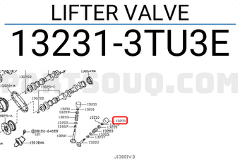 Nissan 132313TU3E LIFTER VALVE