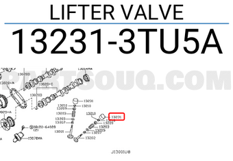 Nissan 132313TU5A LIFTER VALVE