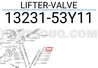 Nissan 1323153Y11 LIFTER-VALVE