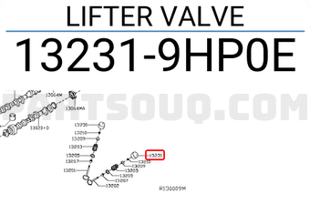 Nissan 132319HP0E LIFTER VALVE