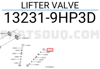 Nissan 132319HP3D LIFTER VALVE