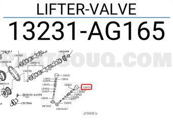 Nissan 13231AG165 LIFTER-VALVE