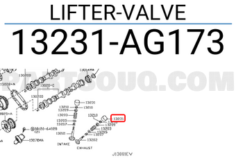 Nissan 13231AG173 LIFTER-VALVE