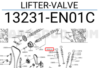 Nissan 13231EN01C LIFTER-VALVE