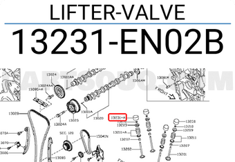 Nissan 13231EN02B LIFTER-VALVE