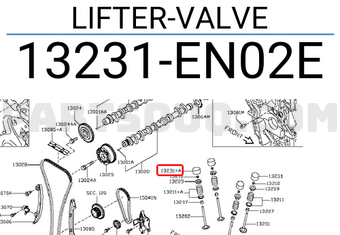 Nissan 13231EN02E LIFTER-VALVE