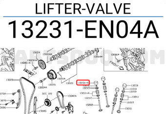 Nissan 13231EN04A LIFTER-VALVE