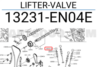 Nissan 13231EN04E LIFTER-VALVE
