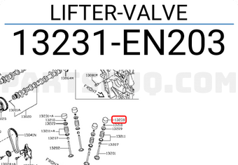 Nissan 13231EN203 LIFTER-VALVE