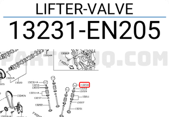 Nissan 13231EN205 LIFTER-VALVE