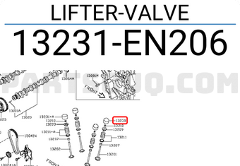 Nissan 13231EN206 LIFTER-VALVE