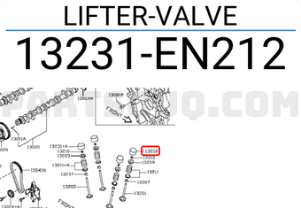 Nissan 13231EN212 LIFTER-VALVE