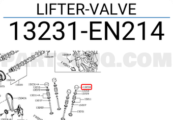 Nissan 13231EN214 LIFTER-VALVE