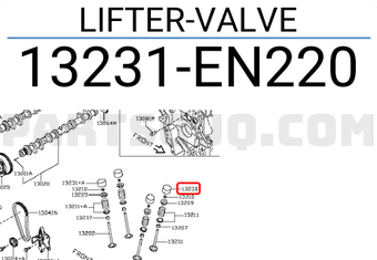 Nissan 13231EN220 LIFTER-VALVE