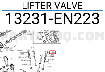 Nissan 13231EN223 LIFTER-VALVE