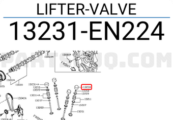 Nissan 13231EN224 LIFTER-VALVE