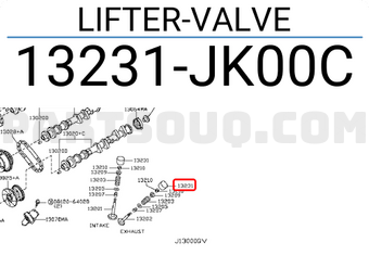Nissan 13231JK00C LIFTER-VALVE