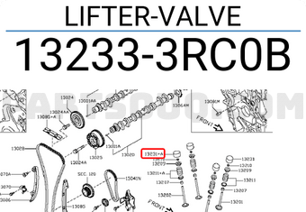 Nissan 132333RC0B LIFTER-VALVE