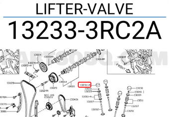 Nissan 132333RC2A LIFTER-VALVE