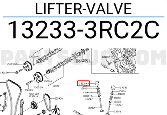Nissan 132333RC2C LIFTER-VALVE