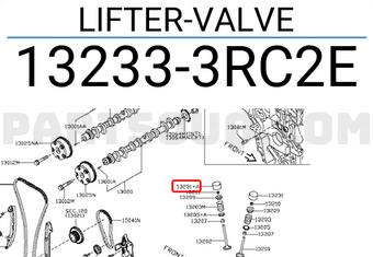 Nissan 132333RC2E LIFTER-VALVE