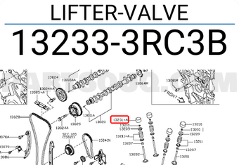 Nissan 132333RC3B LIFTER-VALVE