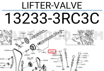 Nissan 132333RC3C LIFTER-VALVE