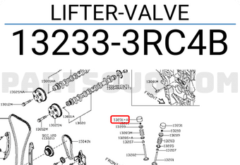 Nissan 132333RC4B LIFTER-VALVE
