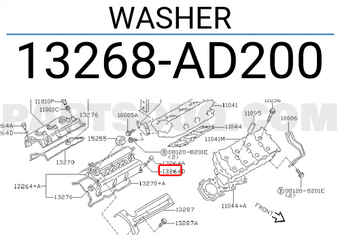 Nissan 13268AD200 WASHER