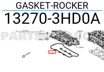 Nissan 132703HD0A GASKET-ROCKER