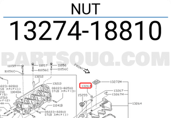 Nissan 1327418810 NUT
