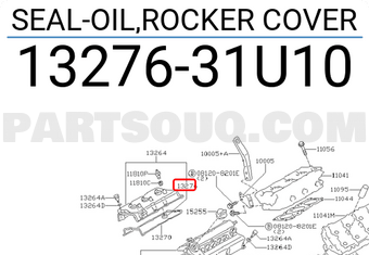 Nissan 1327631U10 SEAL-OIL,ROCKER COVER