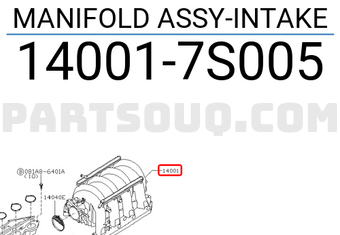 Nissan 140017S005 MANIFOLD ASSY-INTAKE